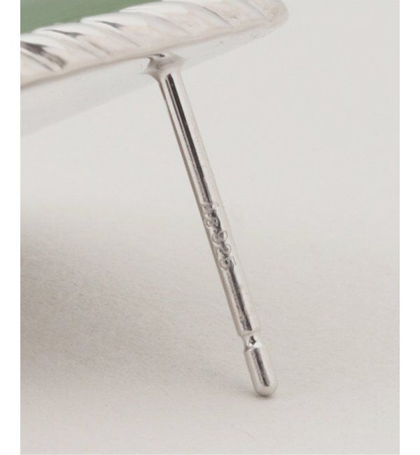 FRAMeWORK「PREEK /プリーク SQUARE STONE EARRINGS」|ピアス|