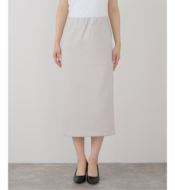  「【洗える】Munich/ミューニック ダブルフェイススカート」|スカート|