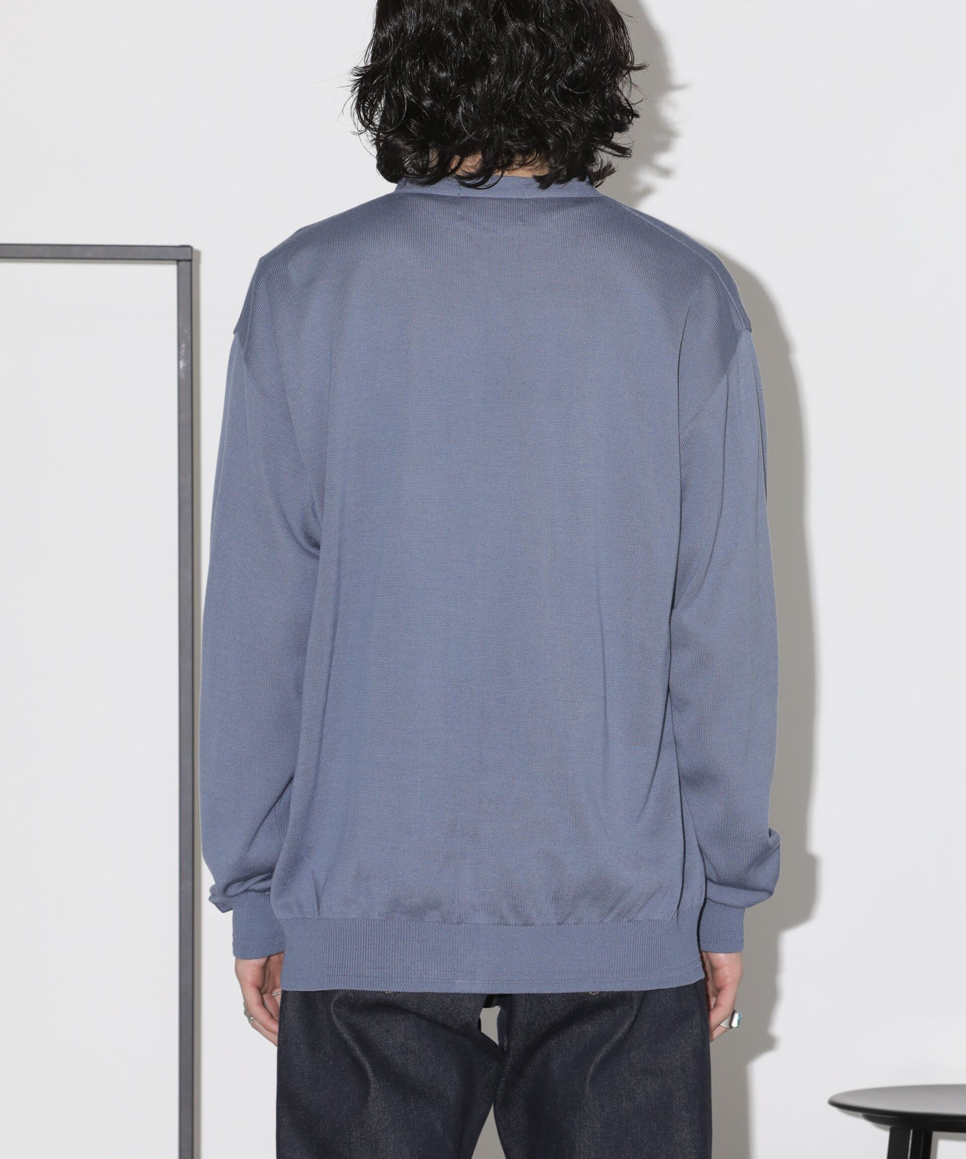 nano･universe「「タフニット」Vネックカーディガン」|ニット・セーター|