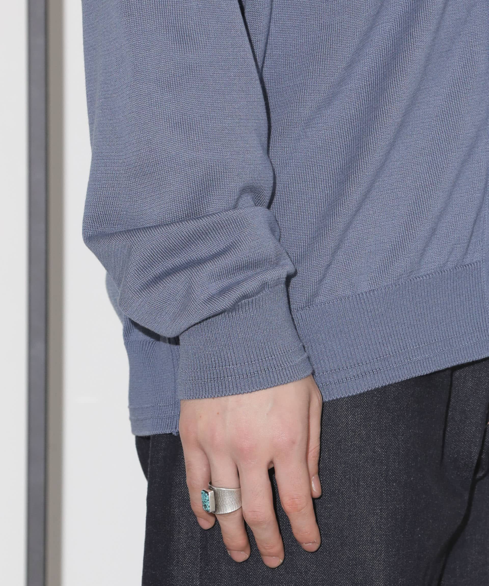 nano･universe「「タフニット」Vネックカーディガン」|ニット・セーター|