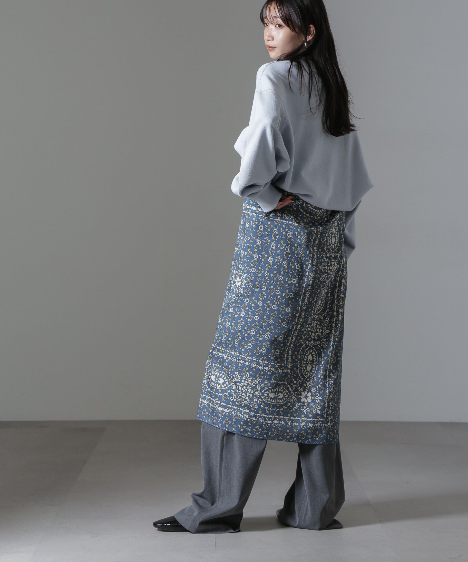 nano･universe「バンダナ柄フラワースカーフ」|その他|