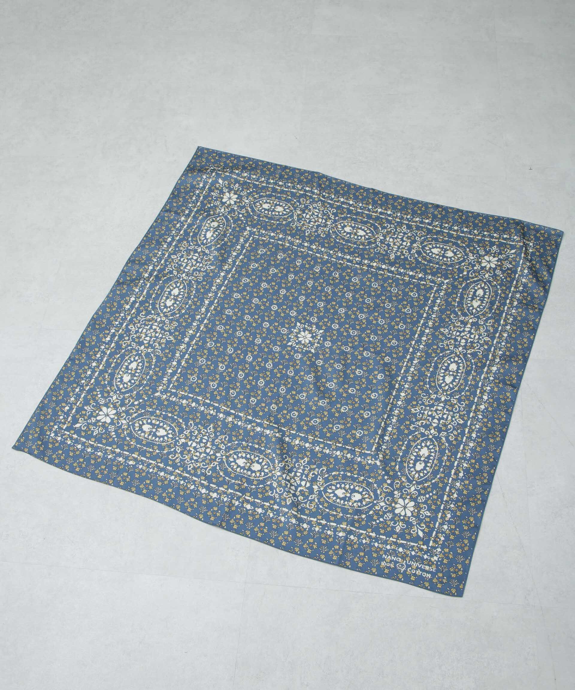 nano･universe「バンダナ柄フラワースカーフ」|その他|