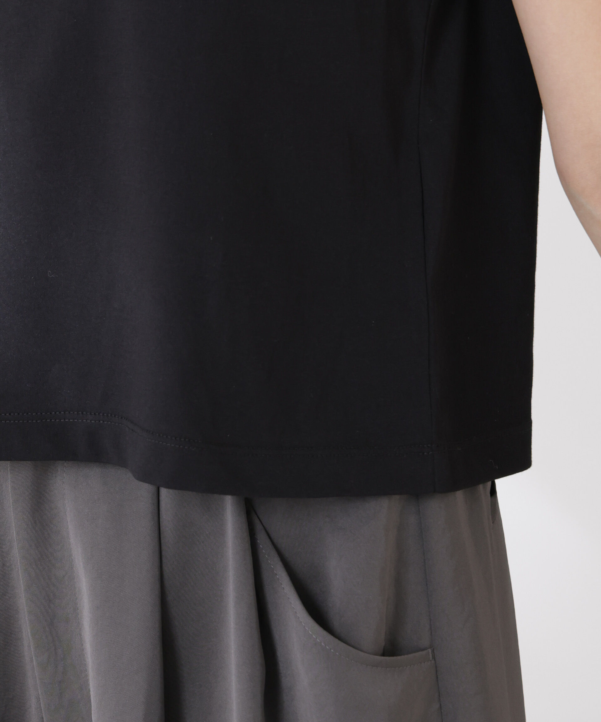 nano･universe「吸水速乾抗菌防臭ノースリーブトップス」|Tシャツ・カットソー|