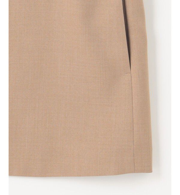 自由区「【接触冷感・速乾・UVケア・撥水・防シワ・XSサイズあり】リネンライクツィル ジレ」|ベスト・ジレ|