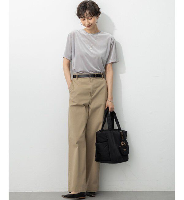 23区「【滝沢眞規子さん着用/VERY掲載】メタルループ ベルト」|ベルト|