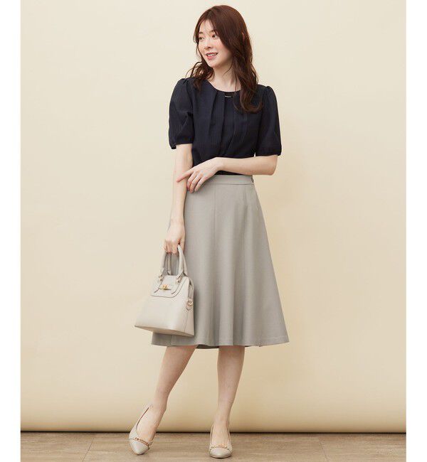 any SiS「【UVカット / 接触冷感 / 吸水速乾】スマートビューティストレッチ フレアスカート」|スカート|
