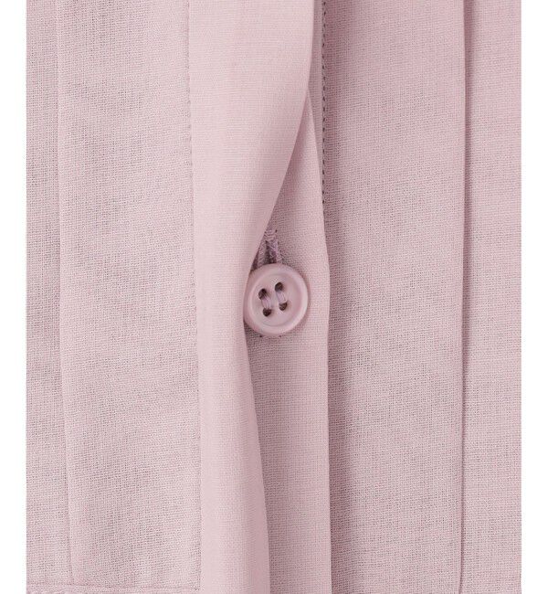 BEIGE,「【洗える】BAC / バンドカラーブラウス」|シャツ・ブラウス|