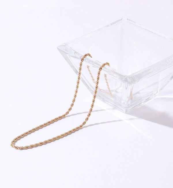 NOLLEY'S「【gr?ce grace/グラスグラス】ペスカフックロープチェーンネックレス」|ネックレス|