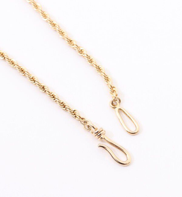 NOLLEY'S「【gr?ce grace/グラスグラス】ペスカフックロープチェーンネックレス」|ネックレス|