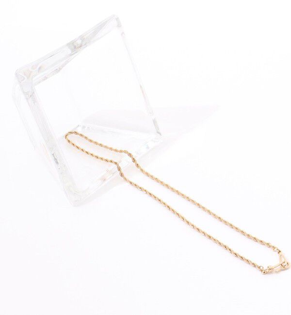 NOLLEY'S「【gr?ce grace/グラスグラス】ペスカフックロープチェーンネックレス」|ネックレス|