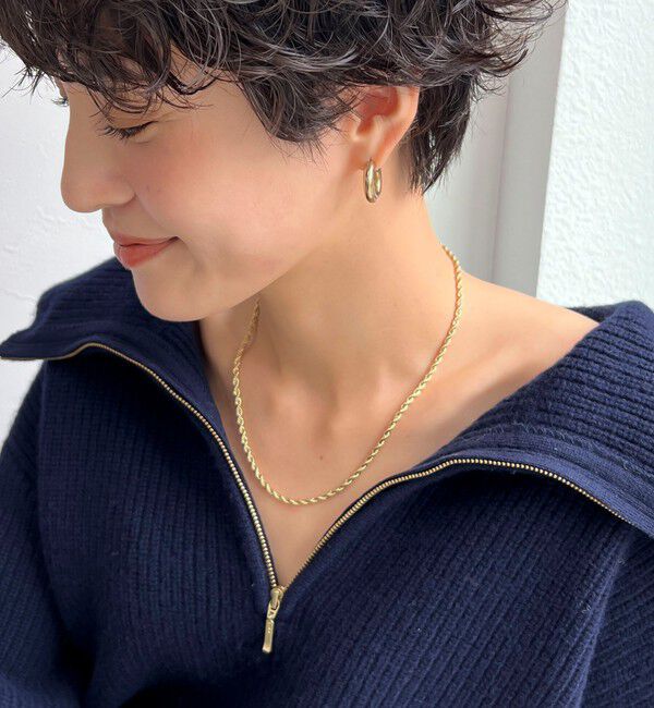 NOLLEY'S「【gr?ce grace/グラスグラス】ペスカフックロープチェーンネックレス」|ネックレス|