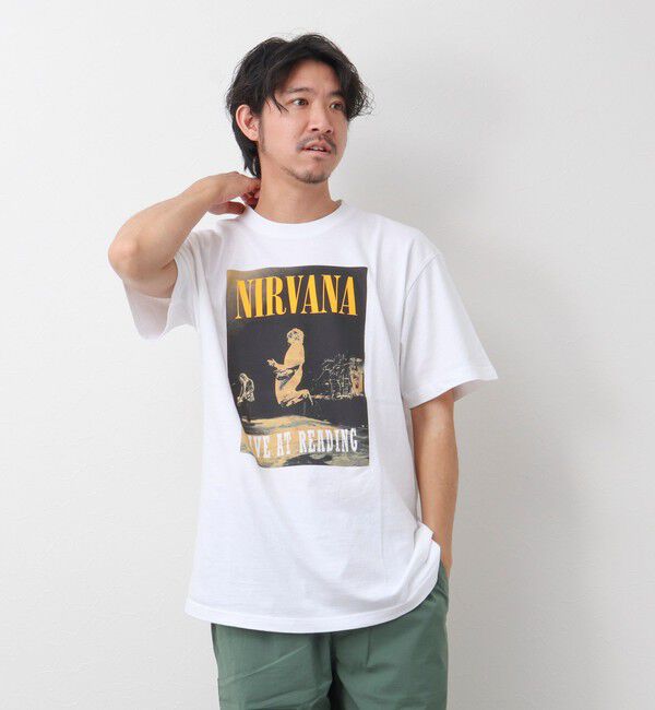 NOLLEY'S goodman「【GOOD ROCK SPEED】別注 NIRVANA / ニルヴァーナ プリントTシャツ 25SS」|Tシャツ・カットソー|