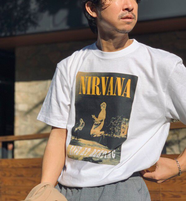 NOLLEY'S goodman「【GOOD ROCK SPEED】別注 NIRVANA / ニルヴァーナ プリントTシャツ 25SS」|Tシャツ・カットソー|