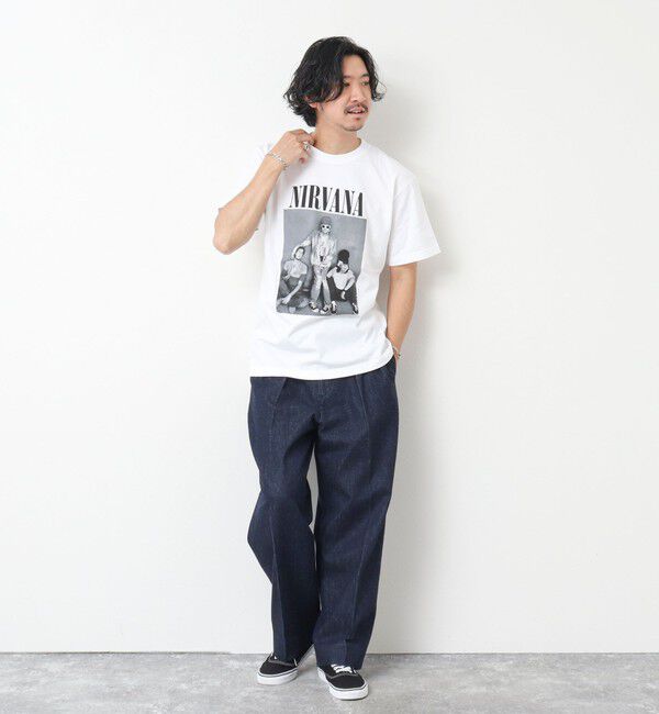 NOLLEY'S goodman「【GOOD ROCK SPEED】別注 NIRVANA / ニルヴァーナ プリントTシャツ 25SS」|Tシャツ・カットソー|
