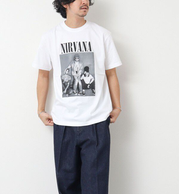 NOLLEY'S goodman「【GOOD ROCK SPEED】別注 NIRVANA / ニルヴァーナ プリントTシャツ 25SS」|Tシャツ・カットソー|