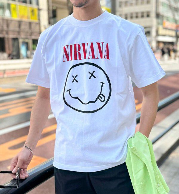NOLLEY'S goodman「【GOOD ROCK SPEED】別注 NIRVANA / ニルヴァーナ プリントTシャツ 25SS」|Tシャツ・カットソー|