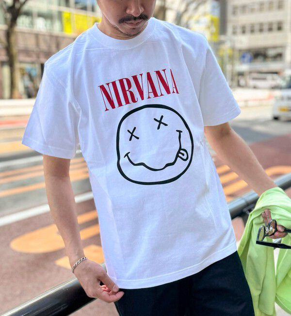 NOLLEY'S goodman「【GOOD ROCK SPEED】別注 NIRVANA / ニルヴァーナ プリントTシャツ 25SS」|Tシャツ・カットソー|