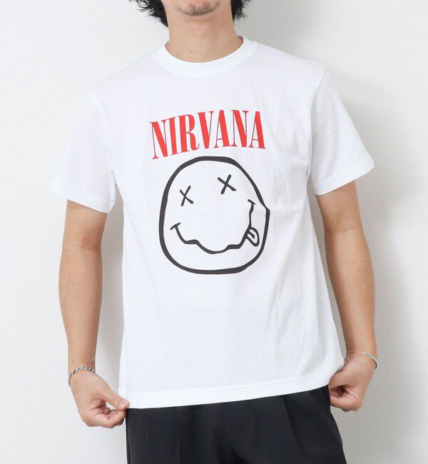 NOLLEY'S goodman「【GOOD ROCK SPEED】別注 NIRVANA / ニルヴァーナ プリントTシャツ 25SS」|Tシャツ・カットソー|
