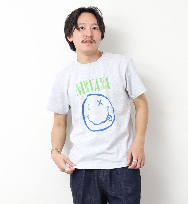 NOLLEY'S goodman「【GOOD ROCK SPEED】別注 NIRVANA / ニルヴァーナ プリントTシャツ 25SS」|Tシャツ・カットソー|