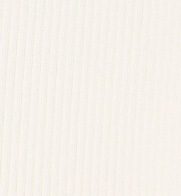 NOLLEY'S sophi「【追加】《手洗い可能》マルチファンクションリブフレアVネックカーディガン」|カーディガン|