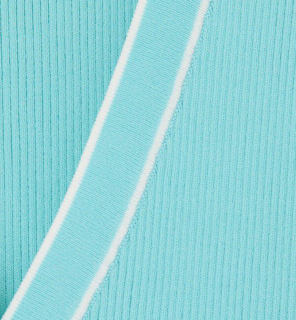 NOLLEY'S sophi「【追加】《手洗い可能》マルチファンクションリブフレアVネックカーディガン」|カーディガン|