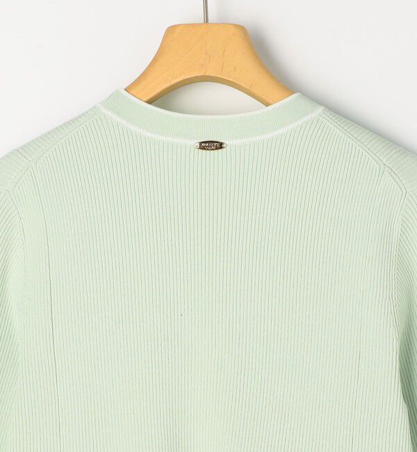 NOLLEY'S sophi「【追加】《手洗い可能》マルチファンクションリブフレアVネックカーディガン」|カーディガン|