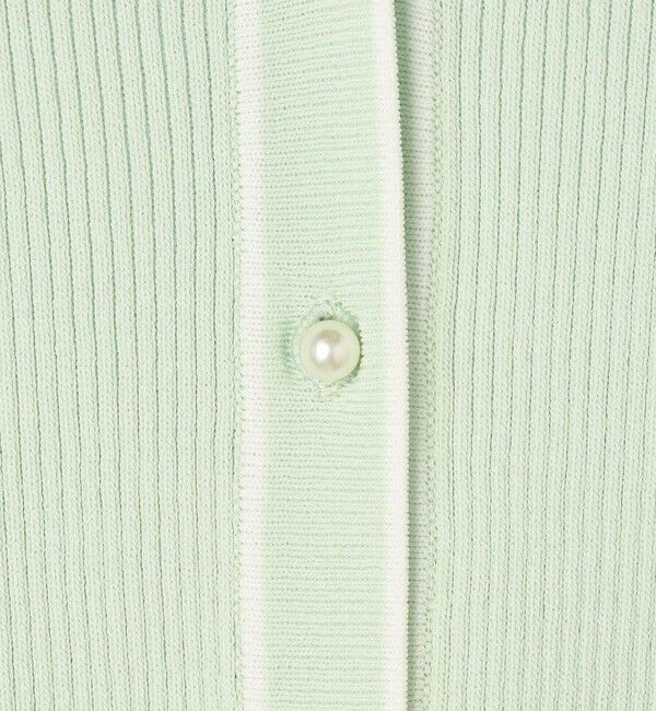 NOLLEY'S sophi「【追加】《手洗い可能》マルチファンクションリブフレアVネックカーディガン」|カーディガン|