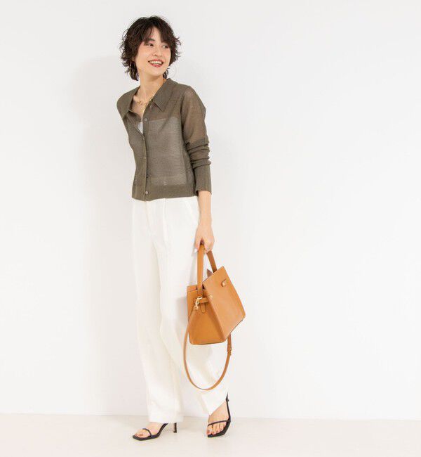 NOLLEY'S sophi「《セットアップ対応》ウォッシャブルドライワイドパンツ」|その他|