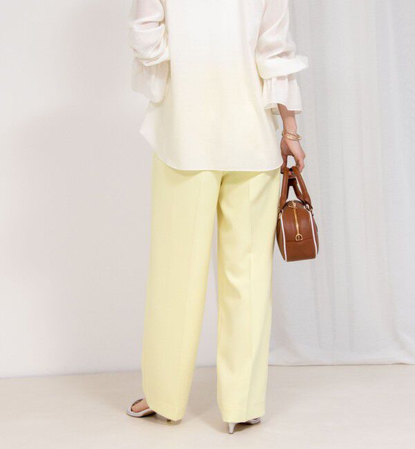 NOLLEY'S sophi「《セットアップ対応》ウォッシャブルドライワイドパンツ」|その他|