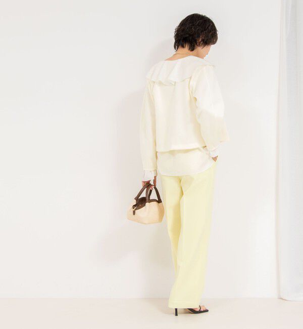 NOLLEY'S sophi「《セットアップ対応》ウォッシャブルドライワイドパンツ」|その他|