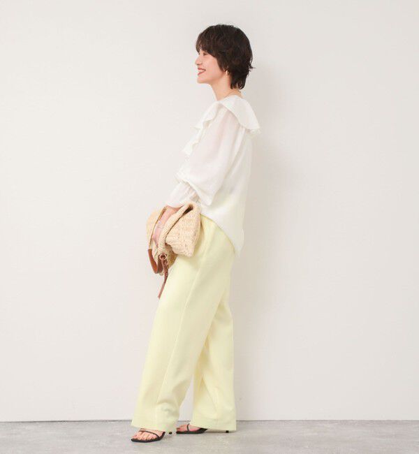 NOLLEY'S sophi「《セットアップ対応》ウォッシャブルドライワイドパンツ」|その他|