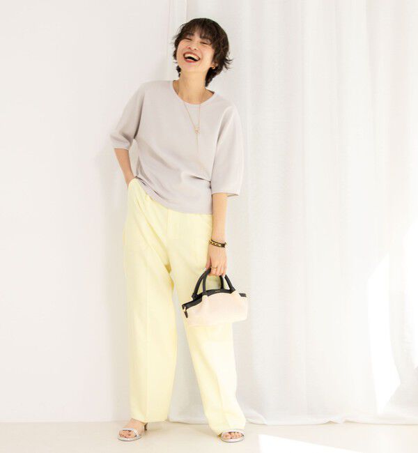 NOLLEY'S sophi「《セットアップ対応》ウォッシャブルドライワイドパンツ」|その他|