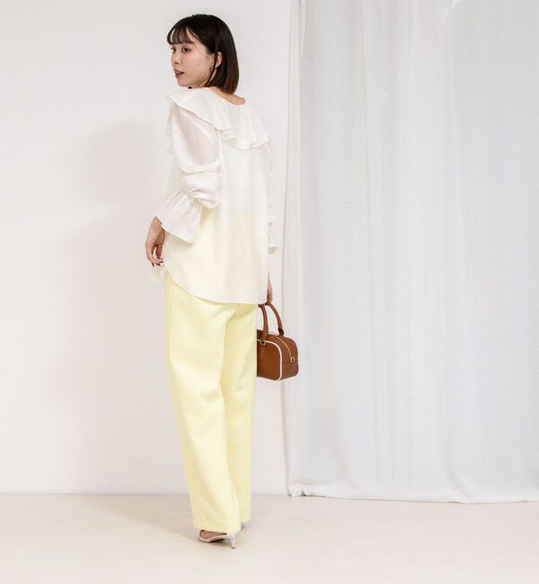 NOLLEY'S sophi「《セットアップ対応》ウォッシャブルドライワイドパンツ」|その他|