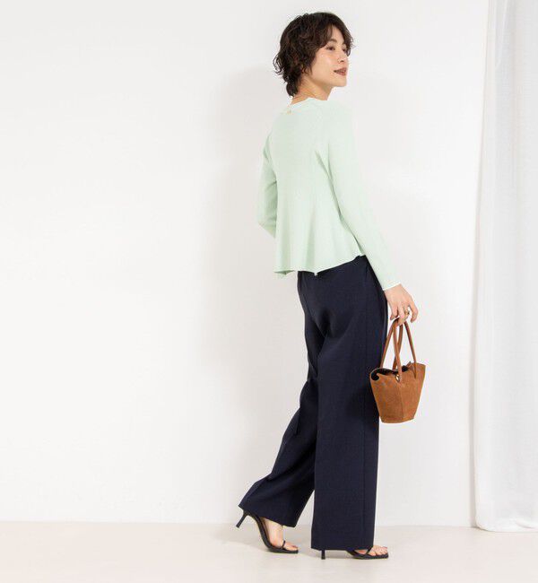 NOLLEY'S sophi「《セットアップ対応》ウォッシャブルドライワイドパンツ」|その他|