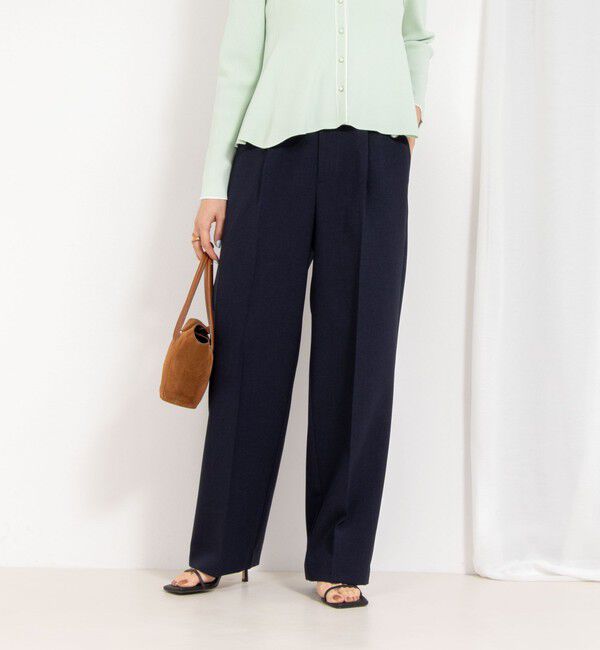 NOLLEY'S sophi「《セットアップ対応》ウォッシャブルドライワイドパンツ」|その他|