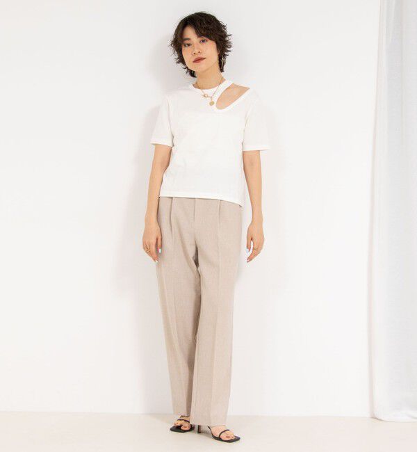 NOLLEY'S sophi「《セットアップ対応》ウォッシャブルドライワイドパンツ」|その他|