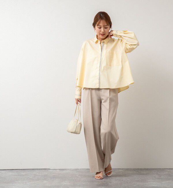 NOLLEY'S sophi「《セットアップ対応》ウォッシャブルドライワイドパンツ」|その他|