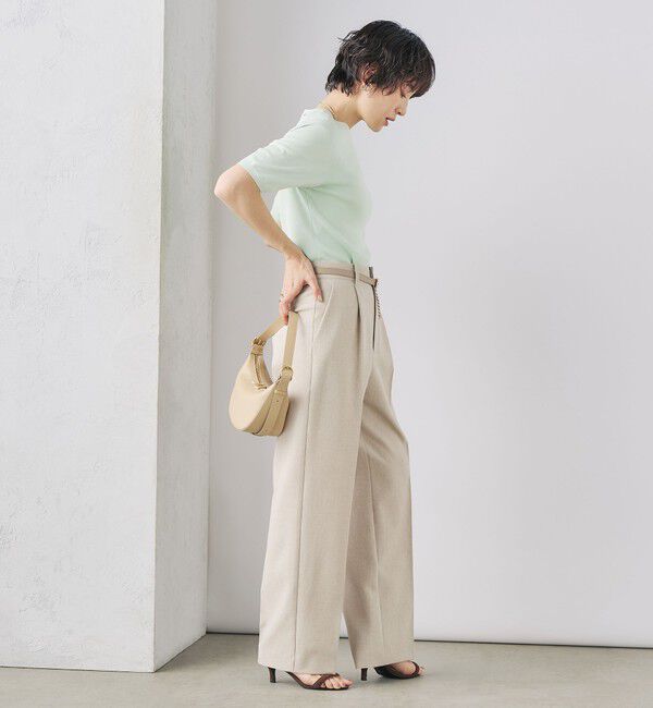 NOLLEY'S sophi「《セットアップ対応》ウォッシャブルドライワイドパンツ」|その他|