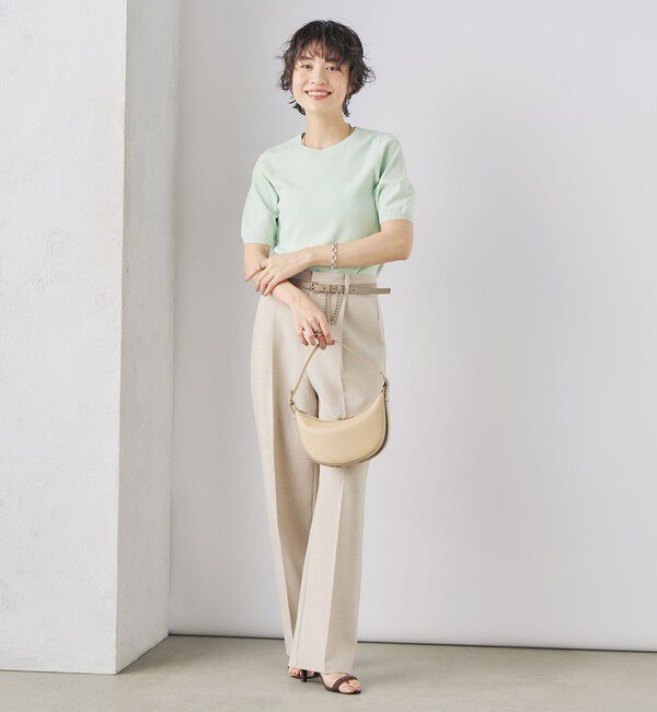 NOLLEY'S sophi「《セットアップ対応》ウォッシャブルドライワイドパンツ」|その他|