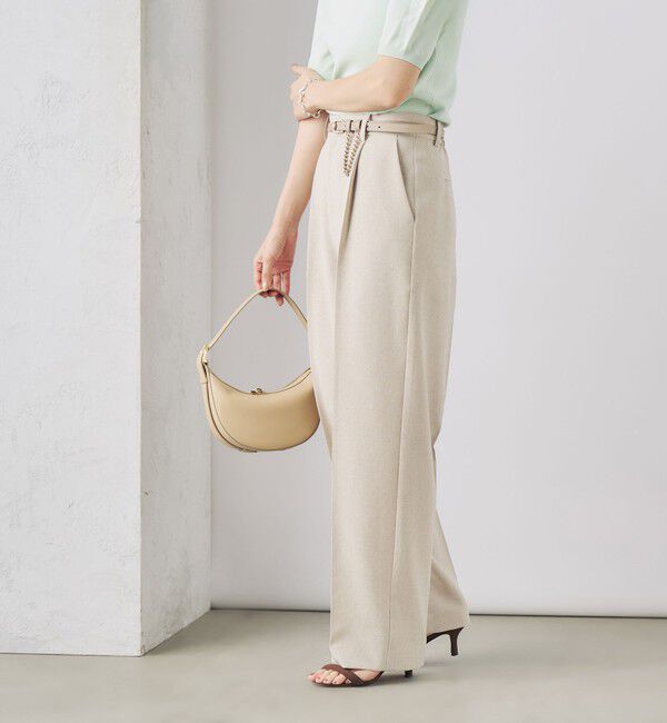 NOLLEY'S sophi「《セットアップ対応》ウォッシャブルドライワイドパンツ」|その他|