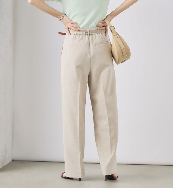 NOLLEY'S sophi「《セットアップ対応》ウォッシャブルドライワイドパンツ」|その他|