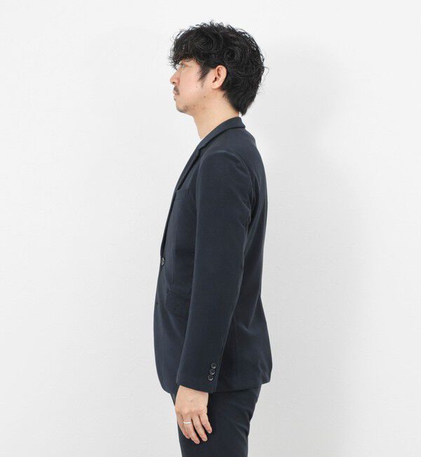 Stutostein「《ビジカジ/セットアップ対応》ストレッチコードピケ ジャケット 26SS」|テーラードジャケット|