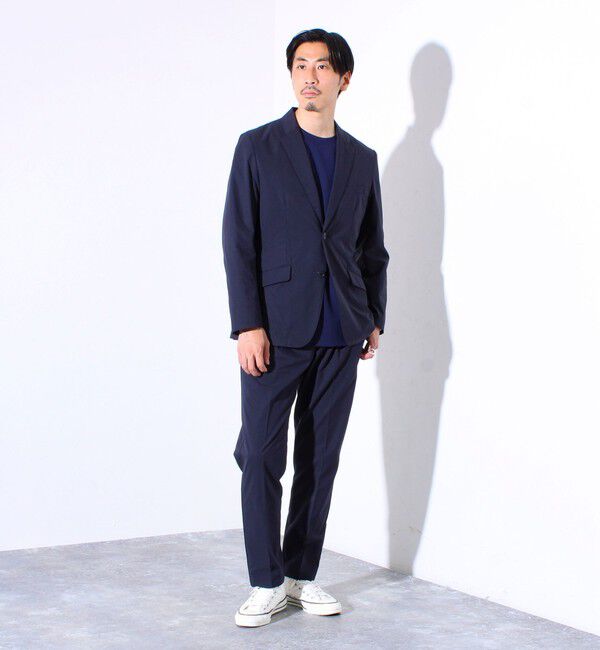 GLOSTER「【セットアップ/ビジカジ対応】エアードッツ 快適軽量 セットアップテーラードジャケット」|テーラードジャケット|