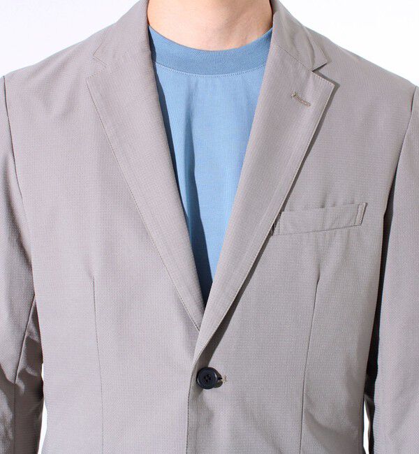 GLOSTER「【セットアップ/ビジカジ対応】エアードッツ 快適軽量 セットアップテーラードジャケット」|テーラードジャケット|