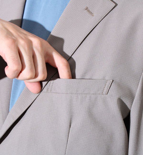 GLOSTER「【セットアップ/ビジカジ対応】エアードッツ 快適軽量 セットアップテーラードジャケット」|テーラードジャケット|