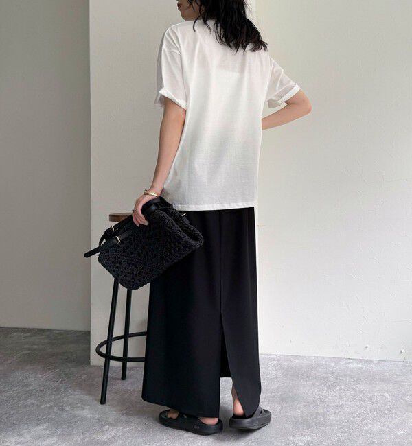 fredy emue「シルケットBEACH PHOTO Tシャツ」|Tシャツ・カットソー|