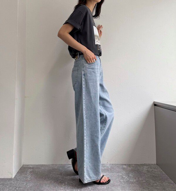 fredy emue「シルケットBEACH PHOTO Tシャツ」|Tシャツ・カットソー|