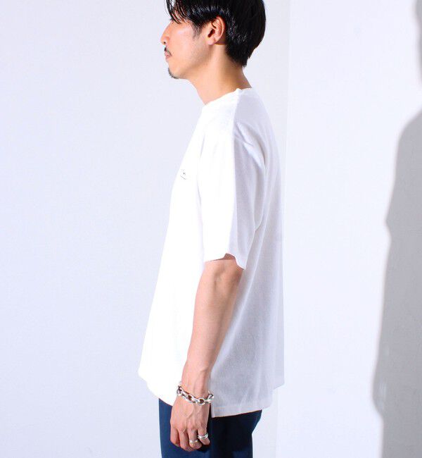 GLOSTER「【セットアップ対応】フレブルパイルTシャツ フレンチブルドッグ刺繍 ワンポイント ワンマイル」|Tシャツ・カットソー|