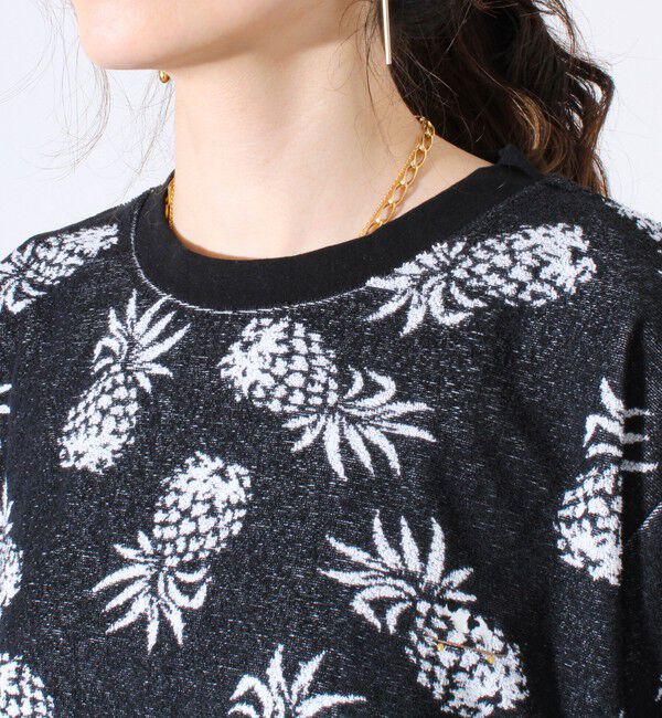 GLOSTER「【セットアップ対応】フレブルパイルTシャツ フレンチブルドッグ刺繍 ワンポイント ワンマイル」|Tシャツ・カットソー|