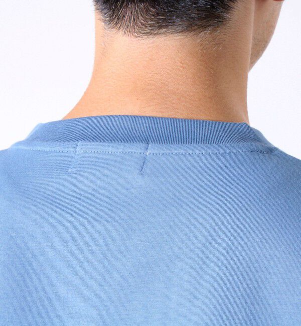 GLOSTER「【GLOSTER/グロスター】デジブル 七分袖Tシャツ ドット刺繍」|Tシャツ・カットソー|